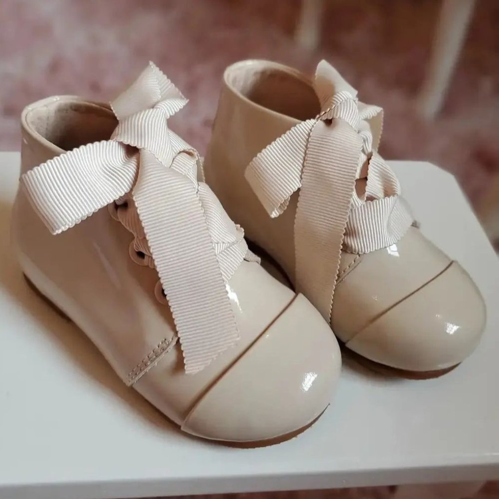 Patent Leather Booties